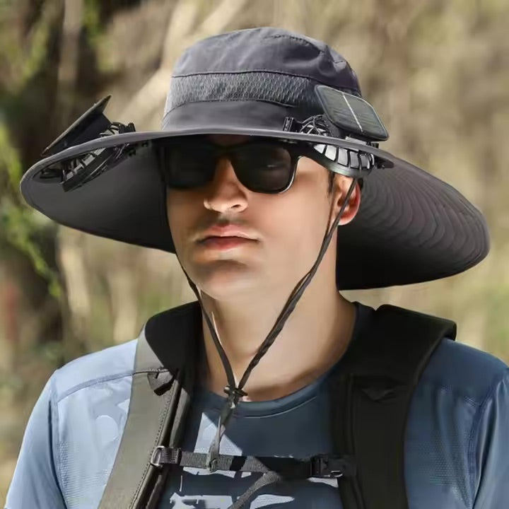 Pro Solar-Powered Cooling Wide Hat / UPF50+ Lytswish